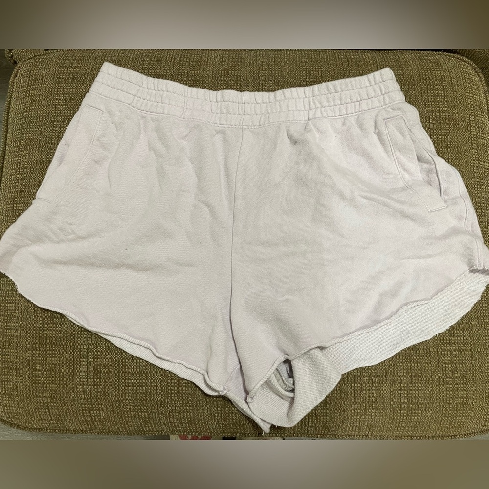 AERIE lavender sweat shorts XL